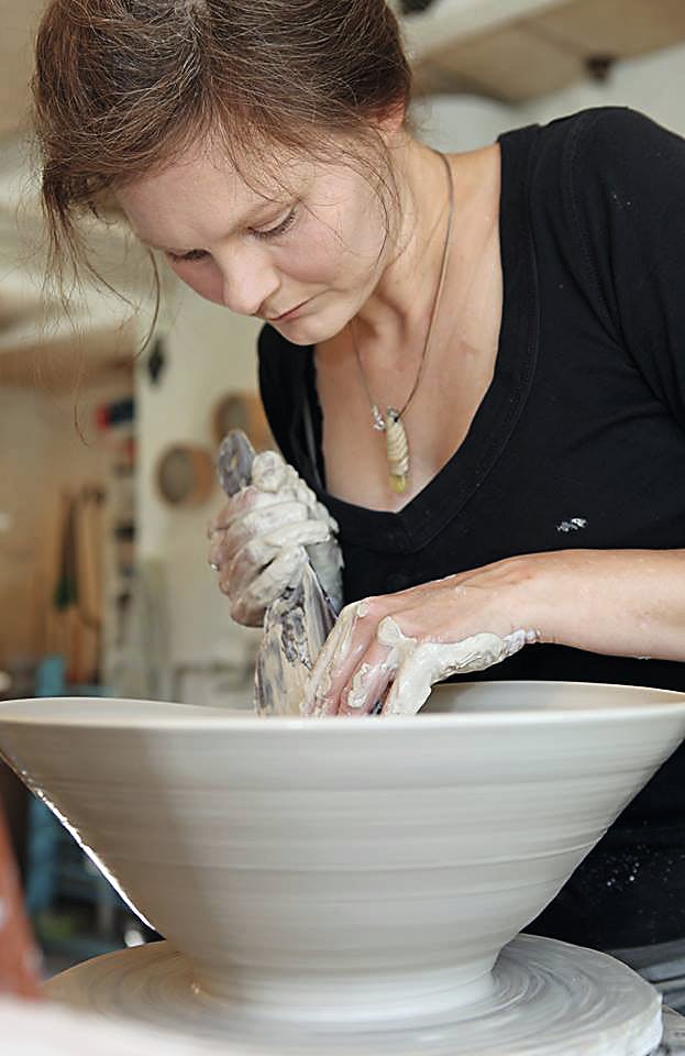 Pottemakeren Joan Grønfeldt: pottemaker Joan Grønfeldt